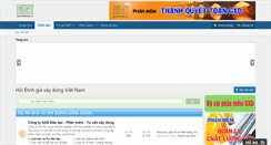 Desktop Screenshot of giaxaydung.vn